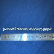 Браслет серебряный женский