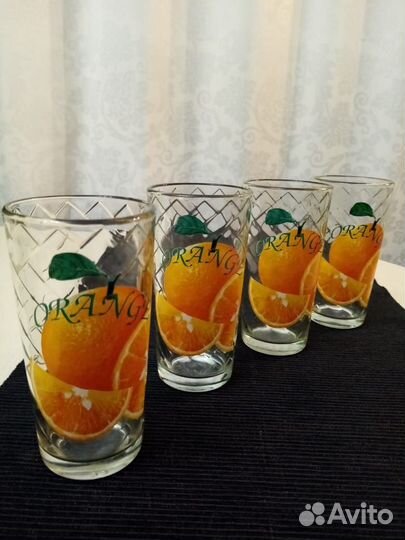 Стаканы (4шт.)по 250 мил