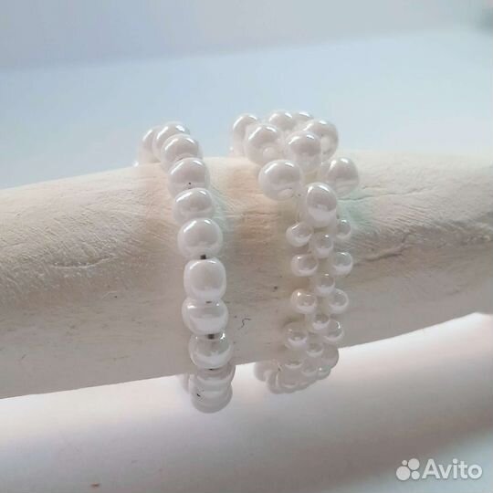 Кольцо из бисера