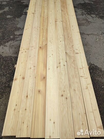 Террасная доска из лиственницы 28х140х3100 сорт ав