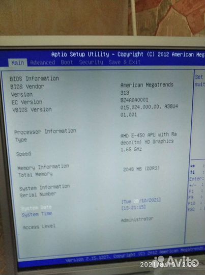 Материнская плата для ноутбука asus X401U, X501U