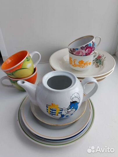 Набор посуды для дачи