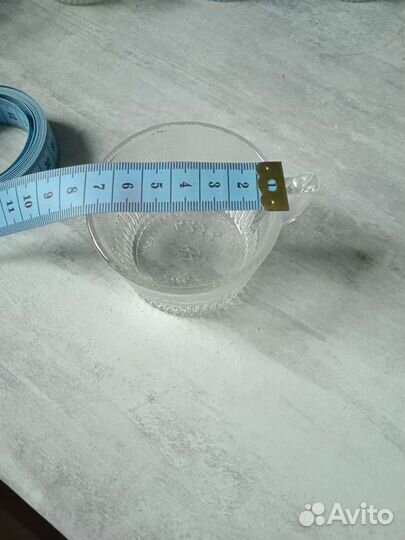 Чашечки стеклянные