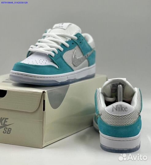 Nike SB Dunk Low голубые (Арт.30295)