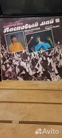 Виниловые пластинки СССР