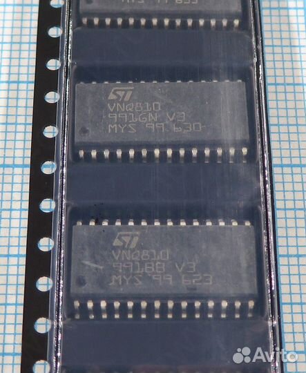 VNQ810 - 4х канальный драйвер верхнего плеча