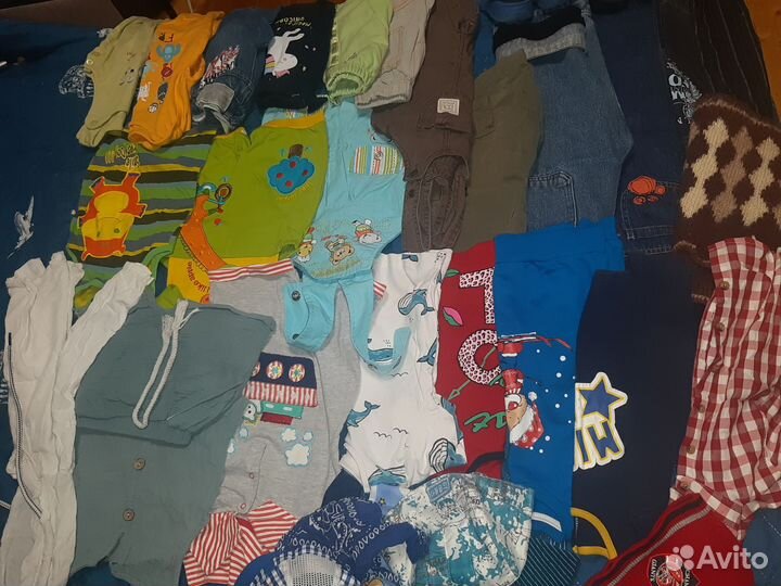 Детские вещи пакетом 74-92