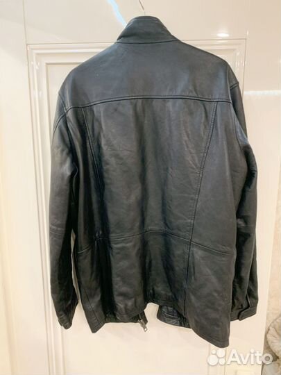 Кожаная куртка 52 размер