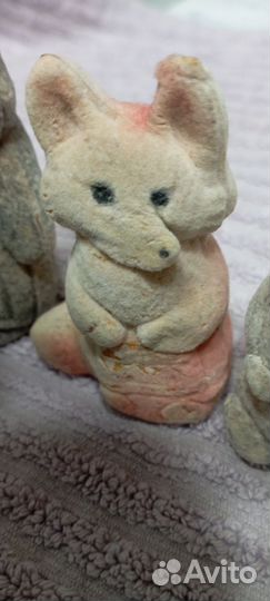 Игрушки флок СССР