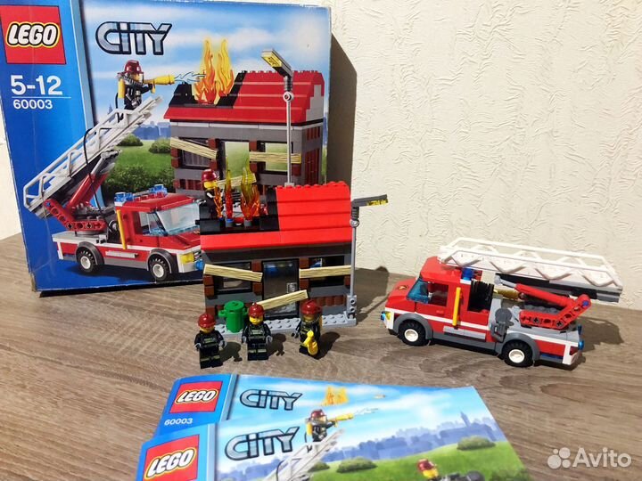 Lego City 60003 Тушение пожара