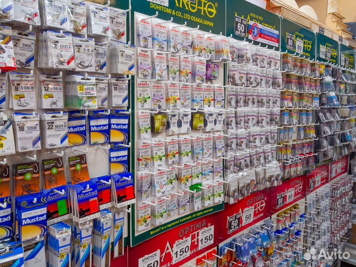 Крючки рыболовные