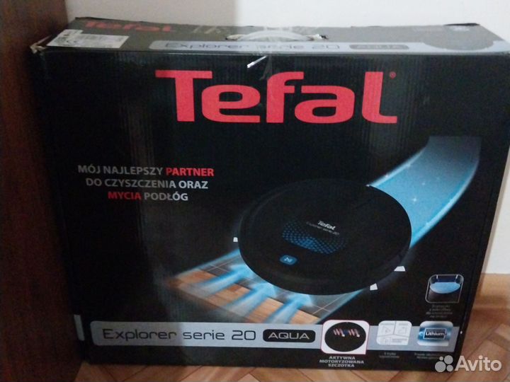 Робот пылисос. tefal новый