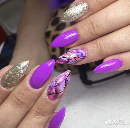 Наращивание ногтей,гель лак,укрепление