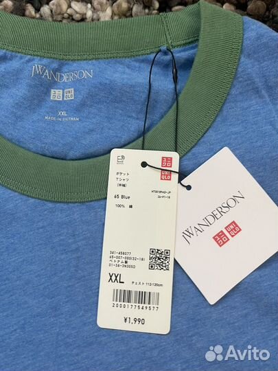 Uniqlo jw anderson футболка новая