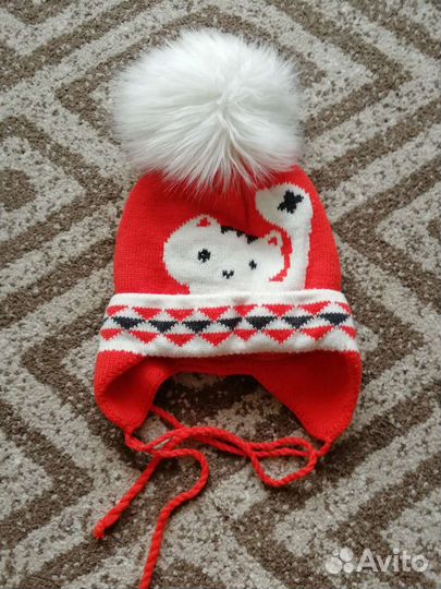Шапка зимняя для девочки