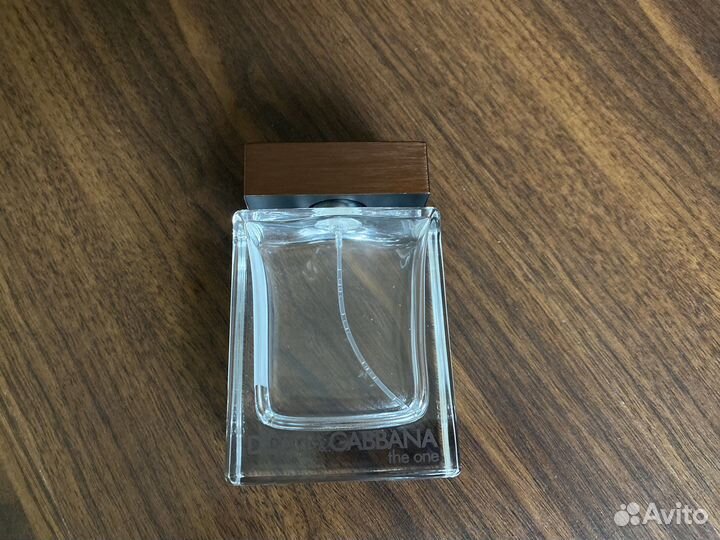 Пустой флакон от парфюма Дольче&Габана the one