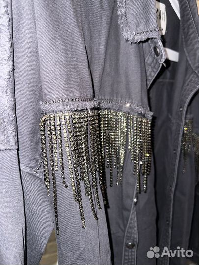 Джинсовая рубашка