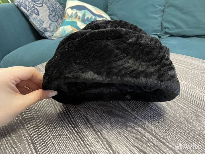 Мутоновая шапка новая