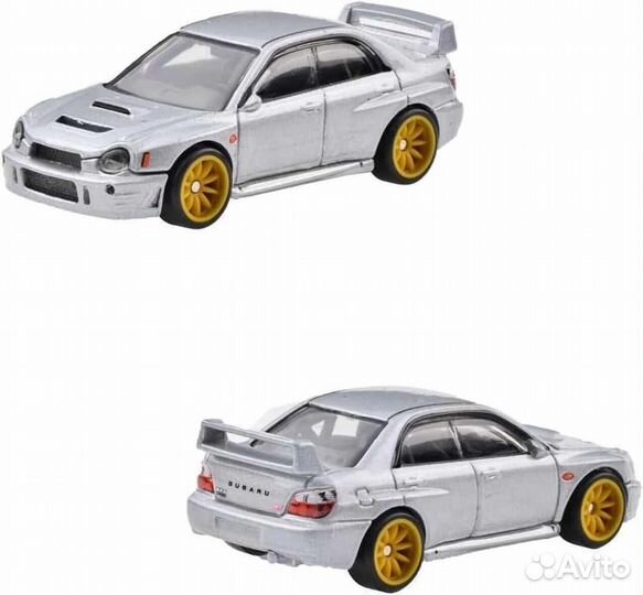 Hot wheels premium 2pack subaru