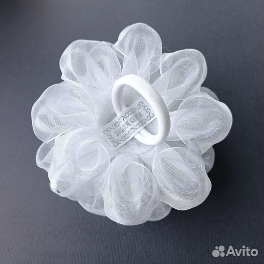 Школьные банты белые