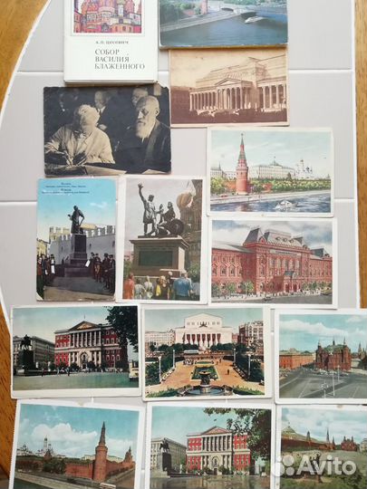 Набор открыток СССР, Открытки о Москве