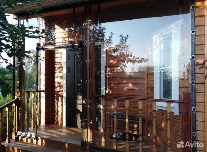 Мягкие окнадля террасы