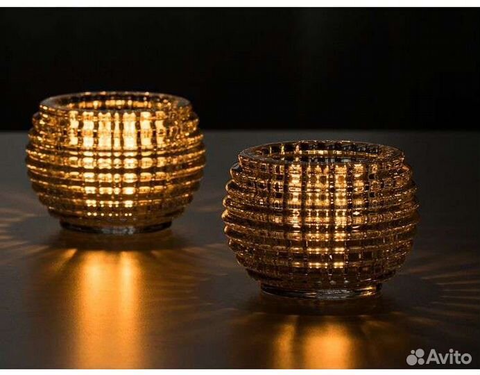 Подсвечник 2шт. в стиле Baccarat Eye