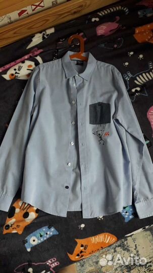 Рубашка школьная для мальчика 152-158