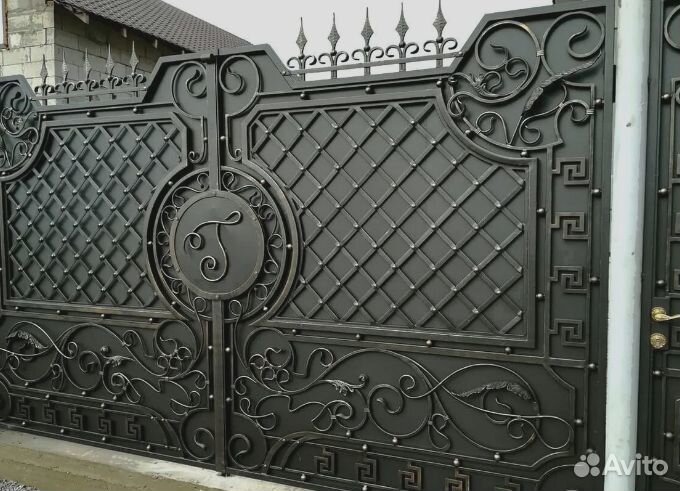 Откатные ворота с монтажом 5,1*2