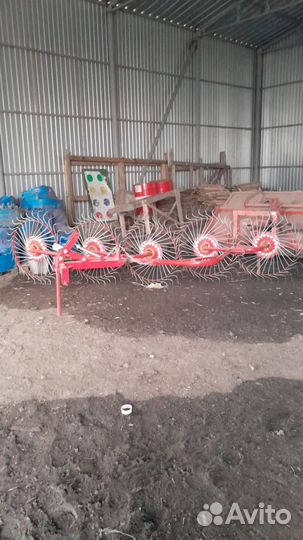 Грабли ворошилки навесные 5 колес