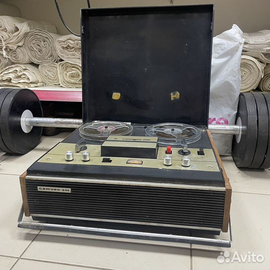 Катушечный магнитофон Сатурн-201 СССР (сзр)