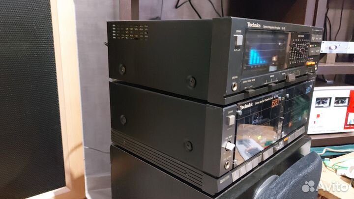 Technics Double cassette deck PS 1 W/Amplifier-SU
