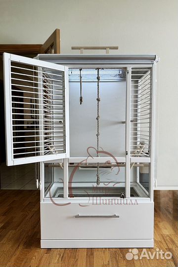 Клетка витрина для попугаев 