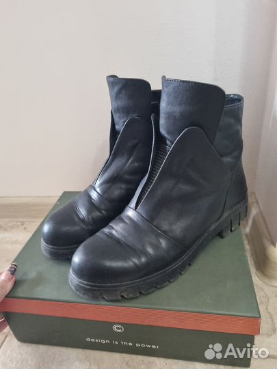 Ботинки демисезонные 38,5