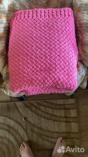 Плед покрывало ручная работа