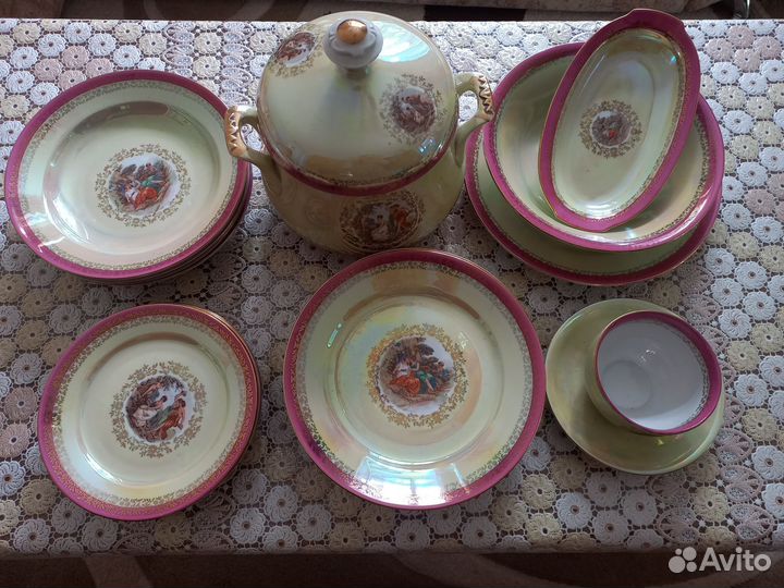 Сервиз столовый мадонна гдр