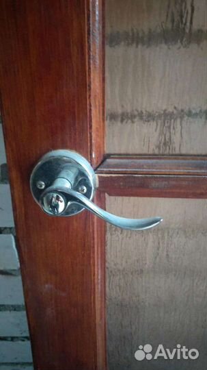 Межкомнатные двери б/у 60 см 2 шт без коробки