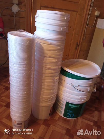 Ведра пластиковые