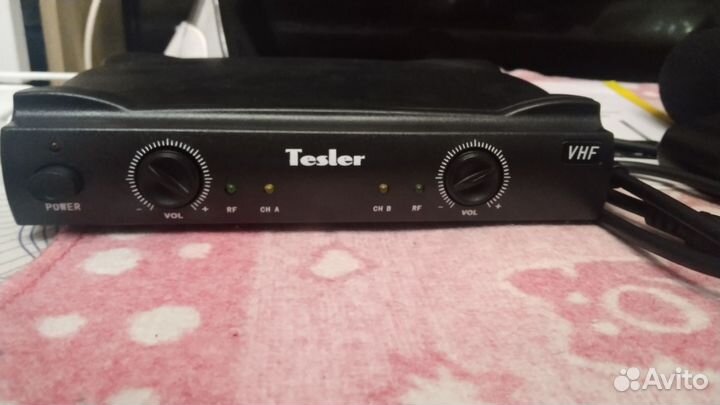 Беспроводные караоке микрофоны Tesler wms-320