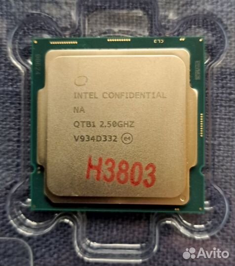 Intel core i9 10900 es QTB1 инженерный LGA 1200