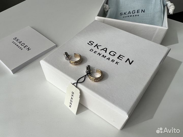 Серьги Skagen новые