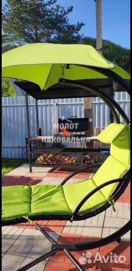 Мангал в стиле лофт