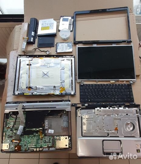 Ноутбук HP pavilion dv6000 по частям