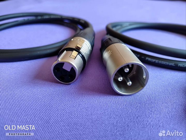 XLR XLR klotz межблочный 2шт