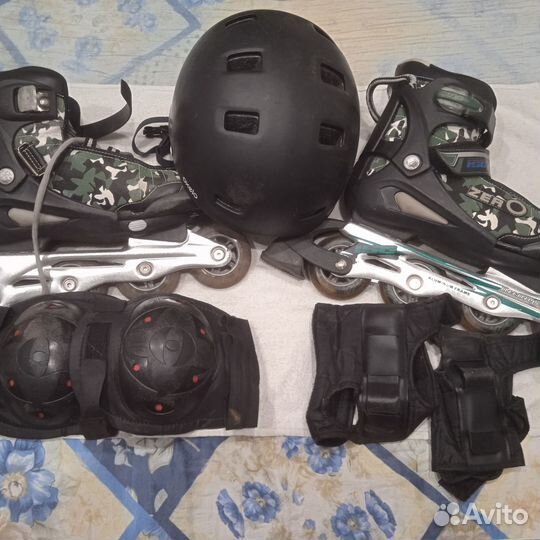 Ролики защита шлем