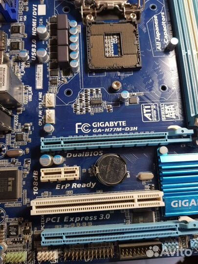 Материнская плата 1155 GA-H77M-D3H