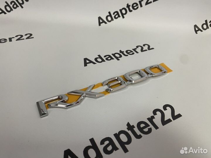 Эмблема надпись RX300 новая. Оригинал 2003-2005