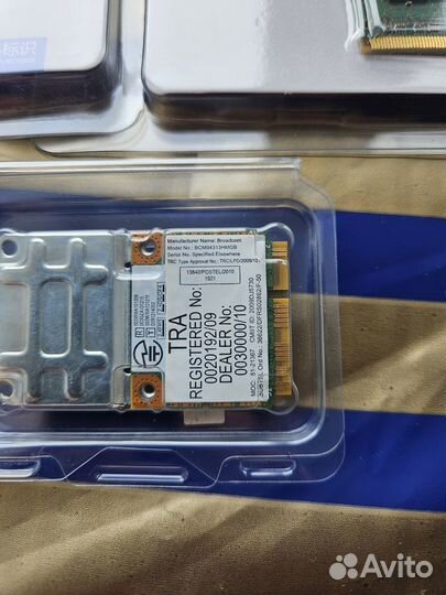 Sodimm ddr3, wifi bluetooth модуль