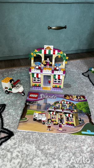 Lego френдс пиццерия