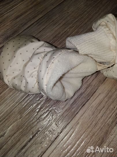 Комбинезон демисезон для малышки 6-12 мес